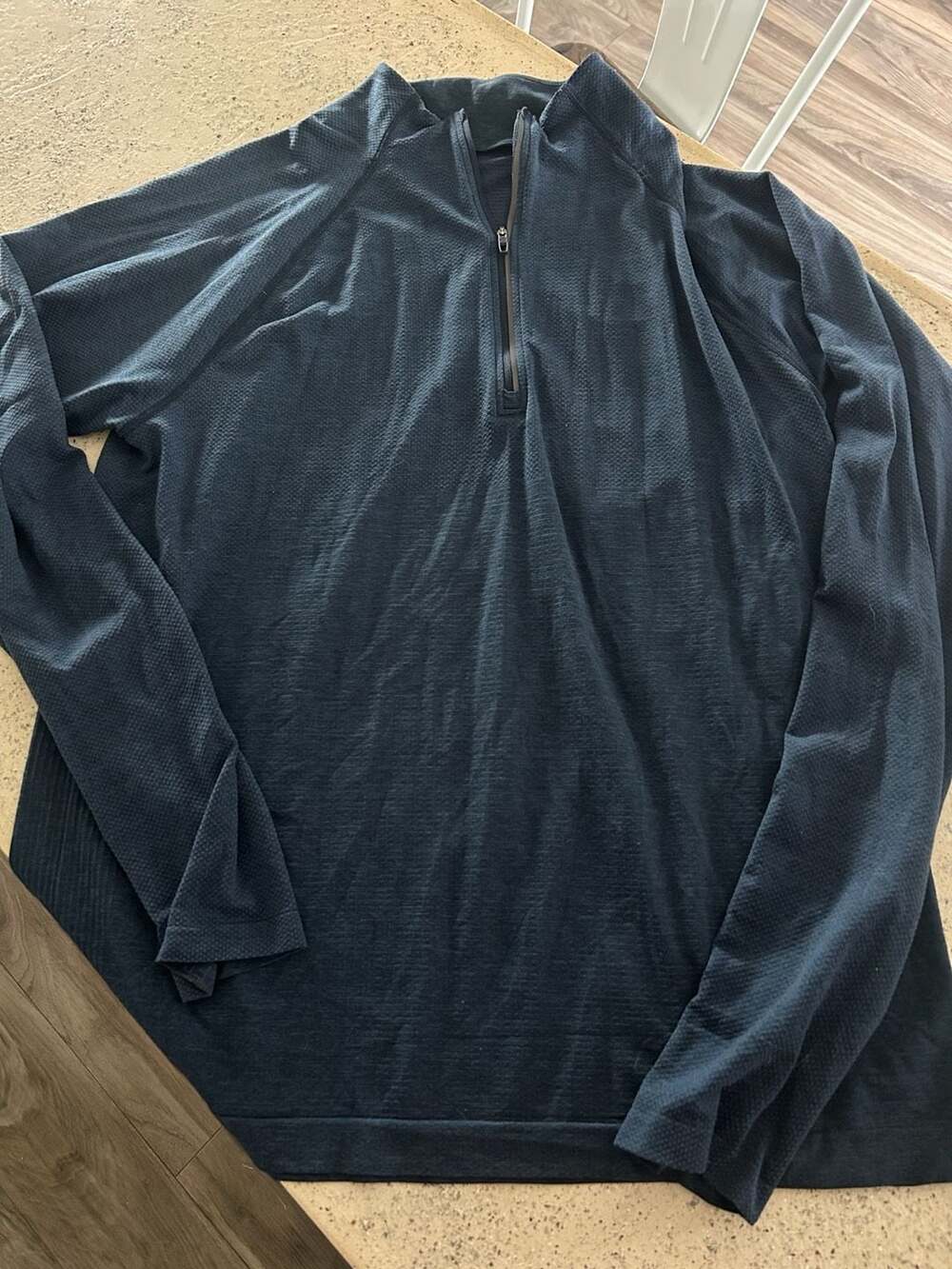 lululemon Metal Vent Tech Half-Zip 2.0 Navy Blue Pullover